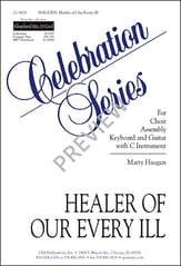 Healer of Our Every Ill SATB choral sheet music cover